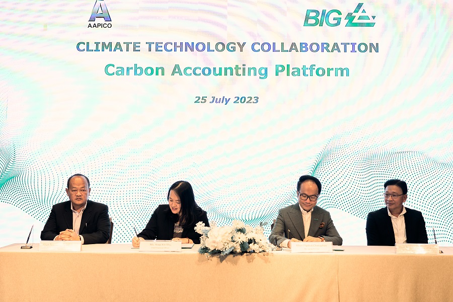 BIG - AAPICO Hitech Join Collaboration For Carbon Accounting Platform